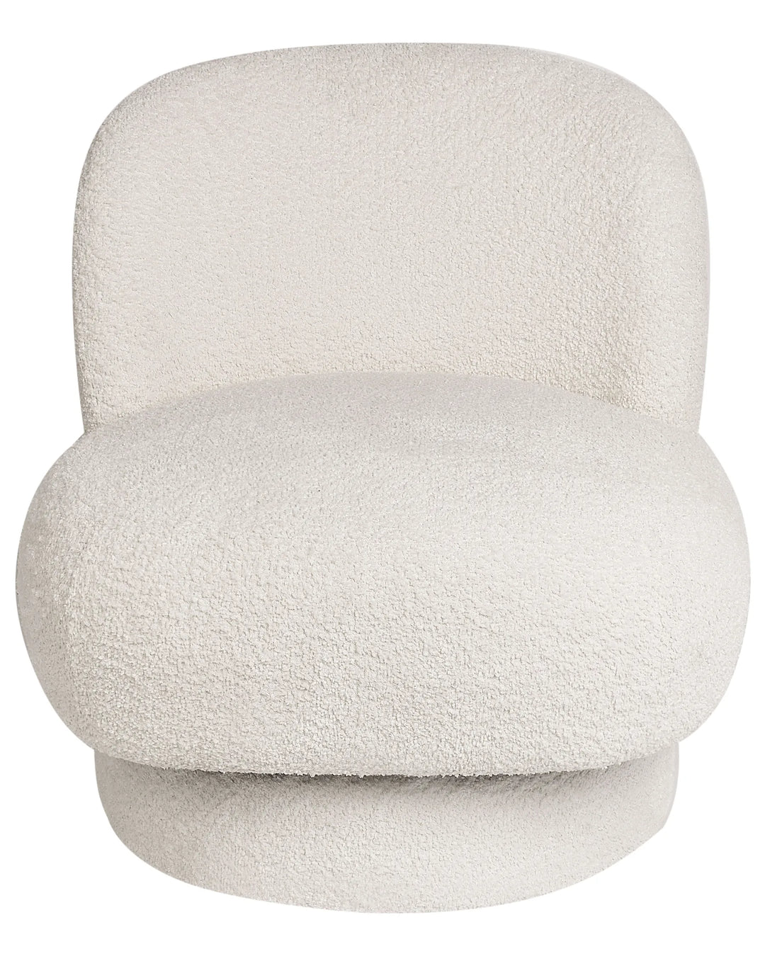 Aylo Swivel Armchair Boucle Off-White