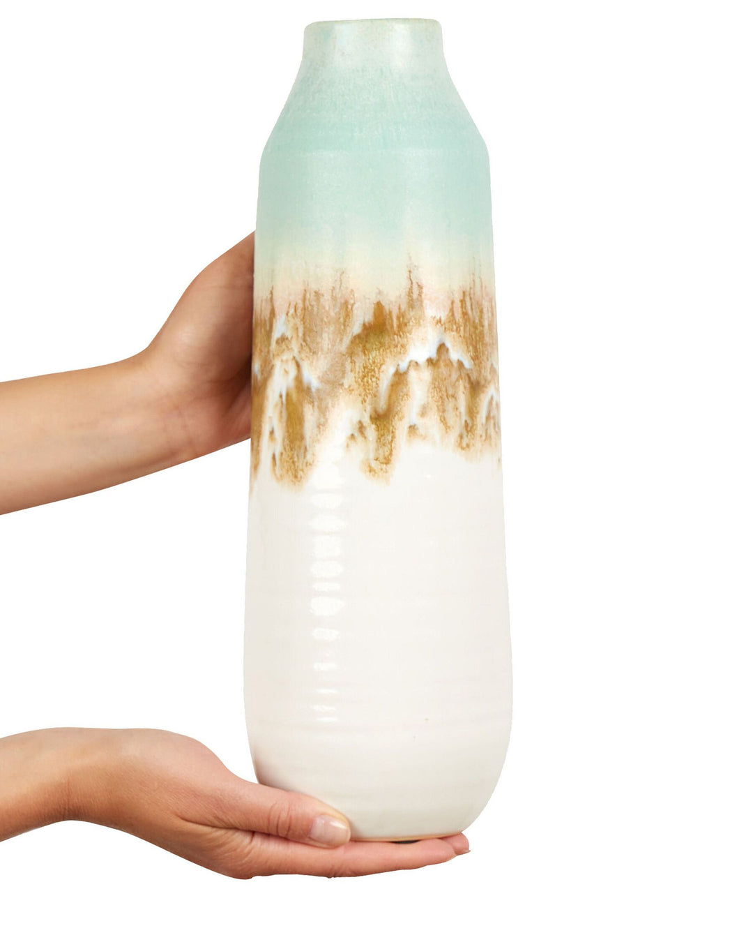 Byblos Flower Vase Stoneware 35 cm Multicolour