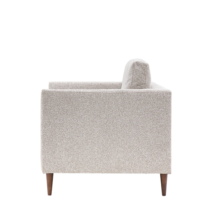 Homsa Fabric Armchair Natural