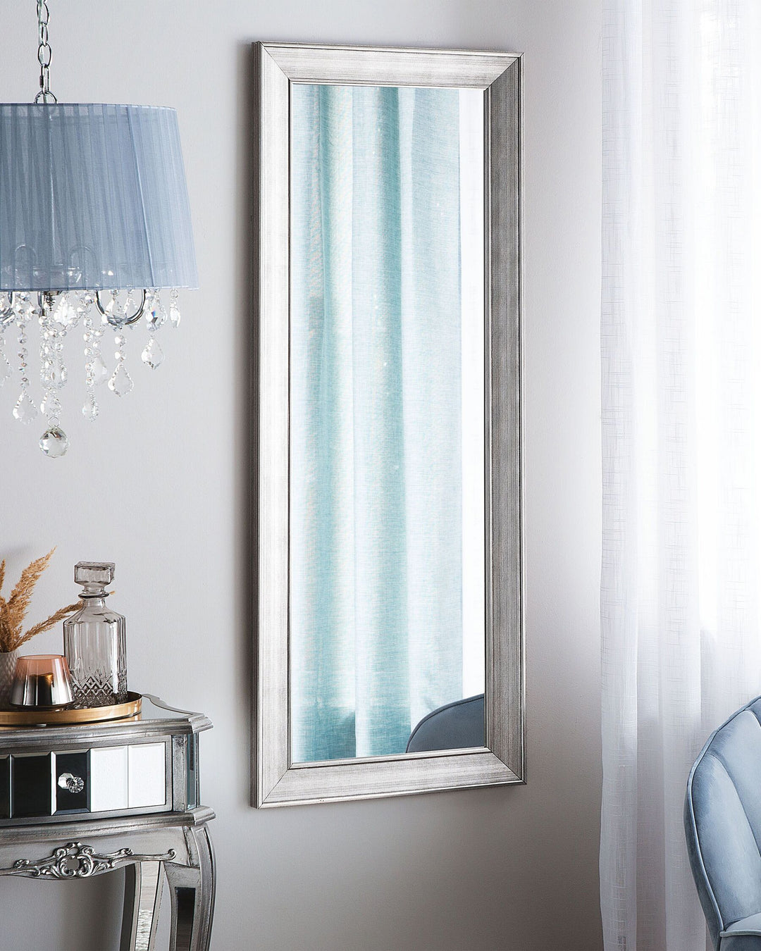 Bubry Wall Mirror Silver