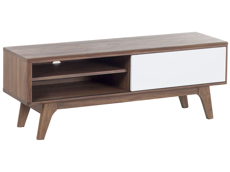 TV Stand Brown/ White BUFFALO