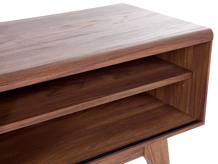 TV Stand Brown/ White Aronoff
