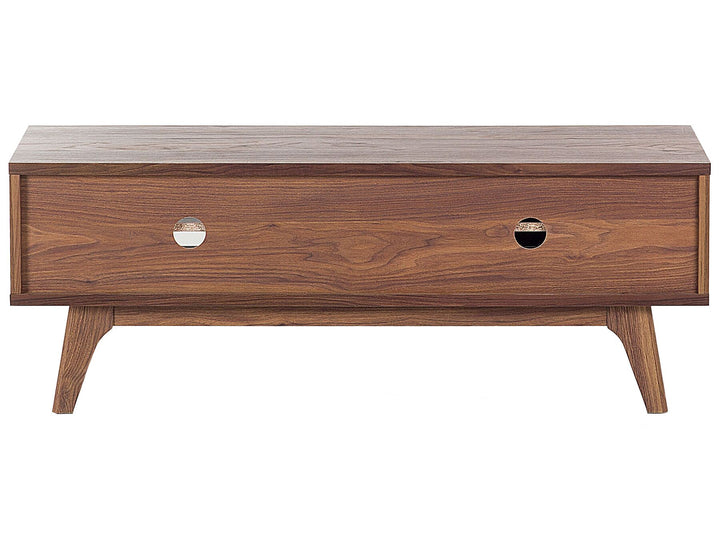 TV Stand Brown/ White Aronoff