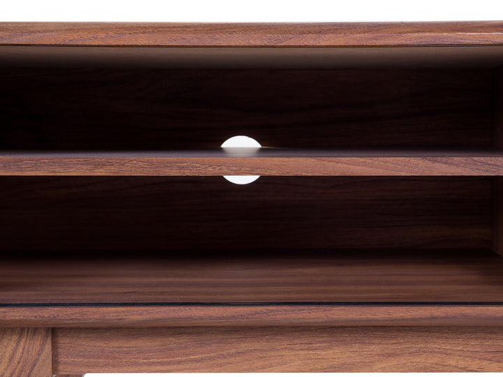 TV Stand Brown/ White Aronoff