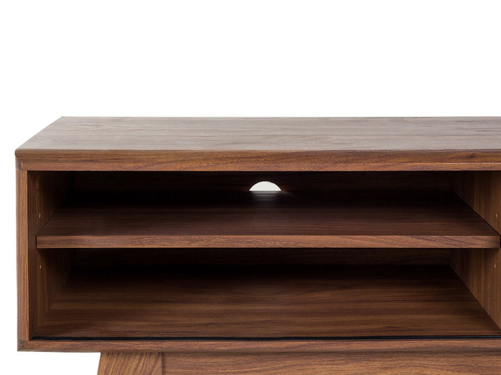 TV Stand Brown/ White Aronoff