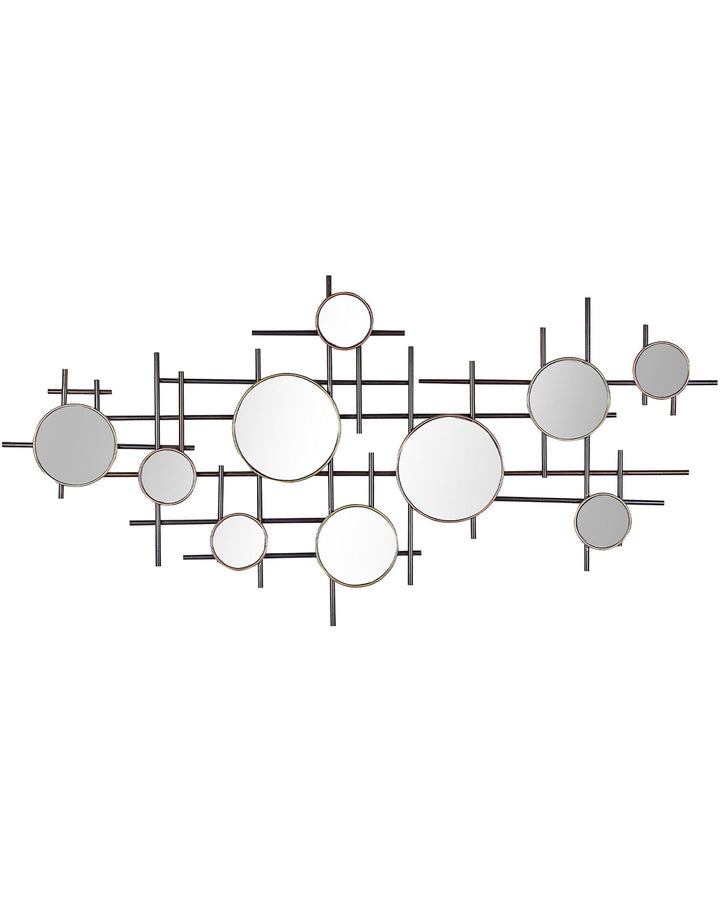 Ibos Wall Mirror Metal Black