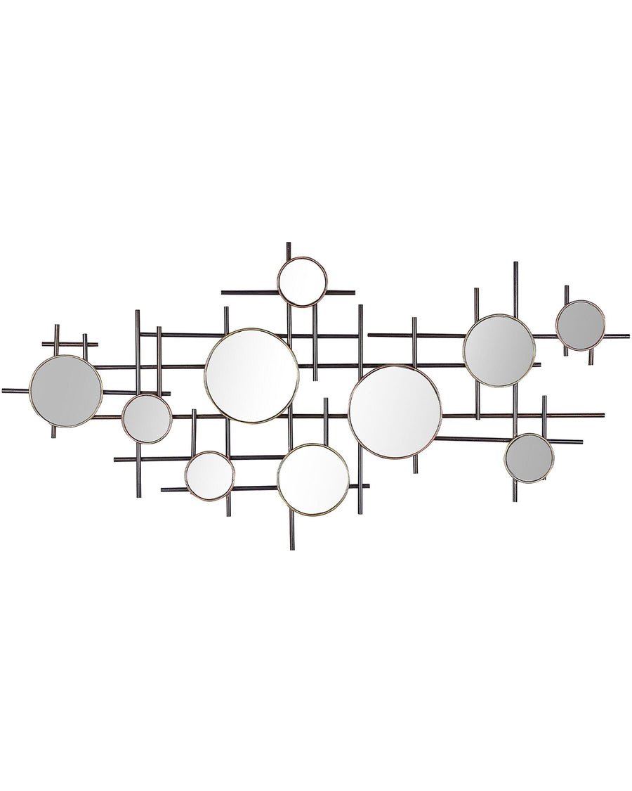 Ibos Wall Mirror Metal Black