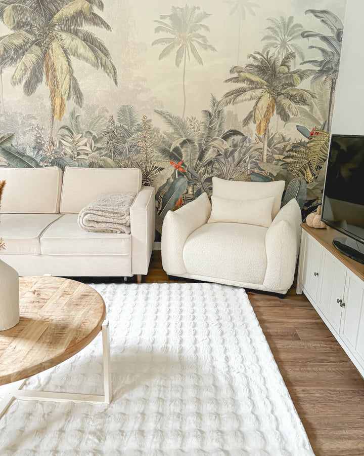 Jamsa Armchair Boucle Off-White