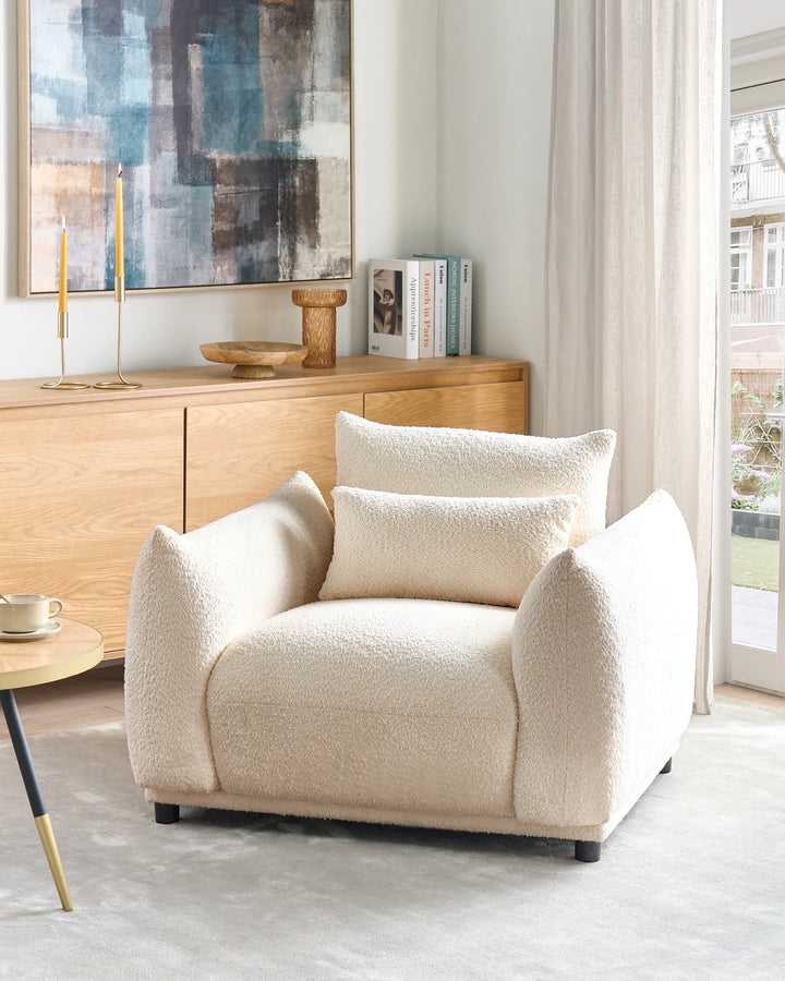 Jamsa Armchair Boucle Off-White