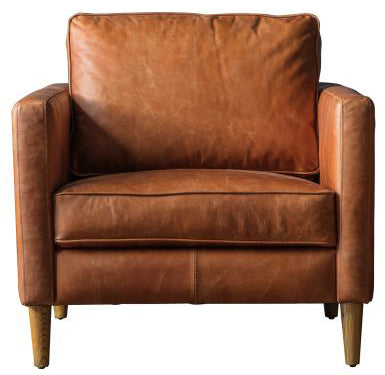 Osborne Armchair Vintage Brown Leather