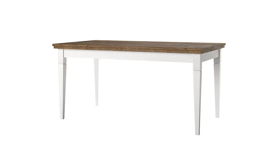 Evora 92 Extendable Dining Table W160-240cm H79cm D90cm - Abisko Ash & Oak Lefkas