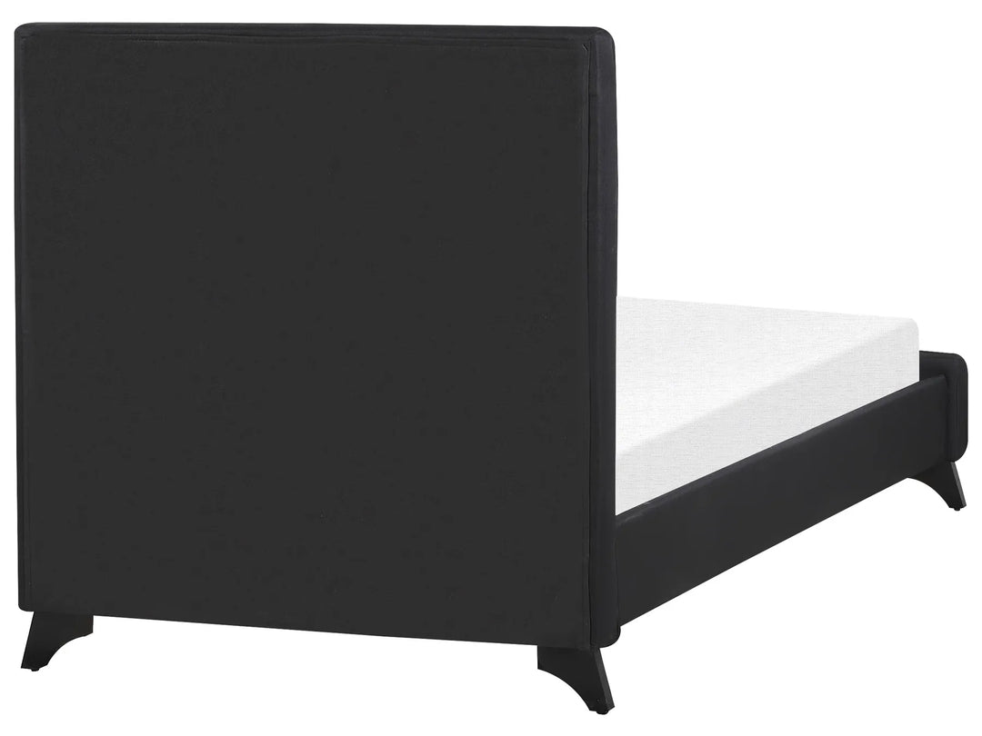 Bed Fabric Bornhart 90 x 200 cm (EU Single) Black