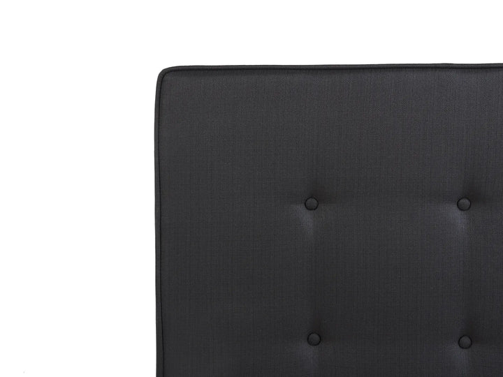 Bed Fabric Bornhart 90 x 200 cm (EU Single) Black