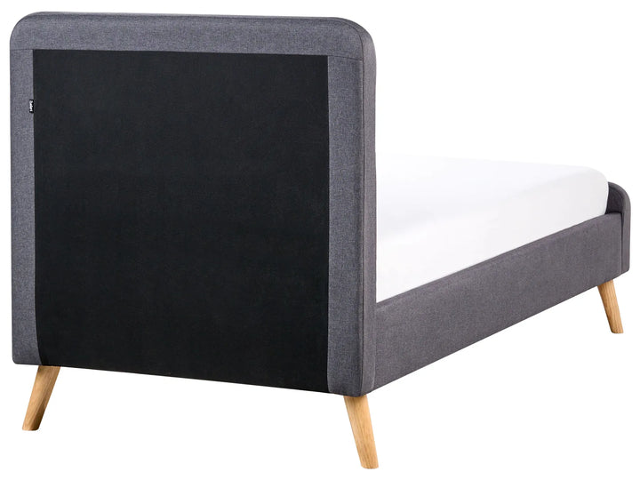 Bed Fabric 90 x 200 cm (EU Single) Dark Grey Edita