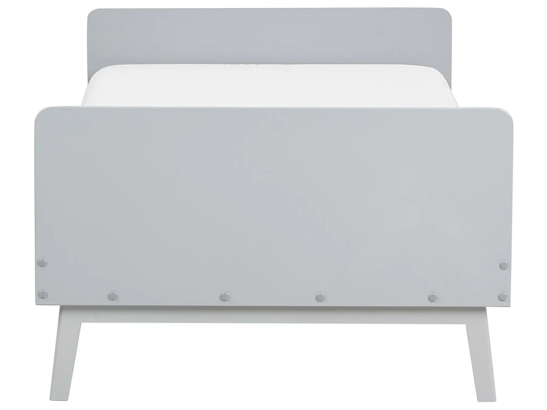 Bed Pine Wood 90 x 200 cm Grey Waldo