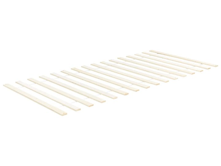 Bed Pine Wood Malyna 90 x 200 cm (EU Single) Light Brown