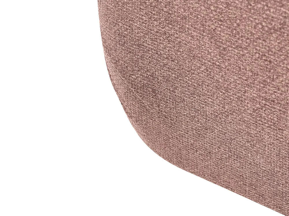 Sofa Bed 2 Seater Faux Linen Light Brown Aurelia