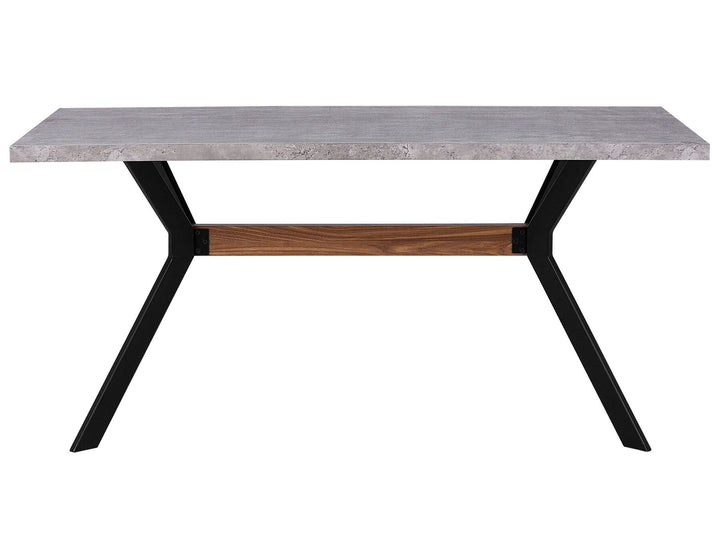 Parma Dining Table 160 x 90 cm Concrete Effect