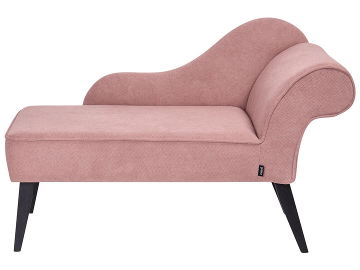 Biarritz Right Hand Fabric Chaise Lounge Pink