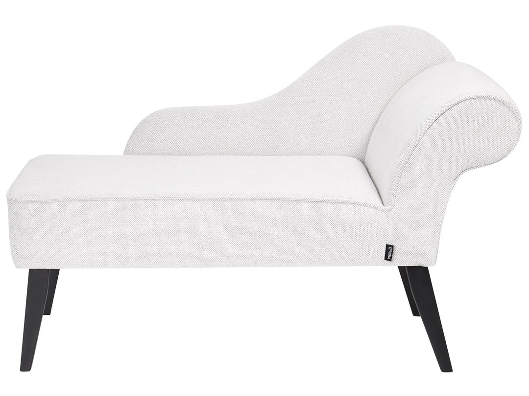 Biarritz Right Hand Fabric Chaise Lounge White