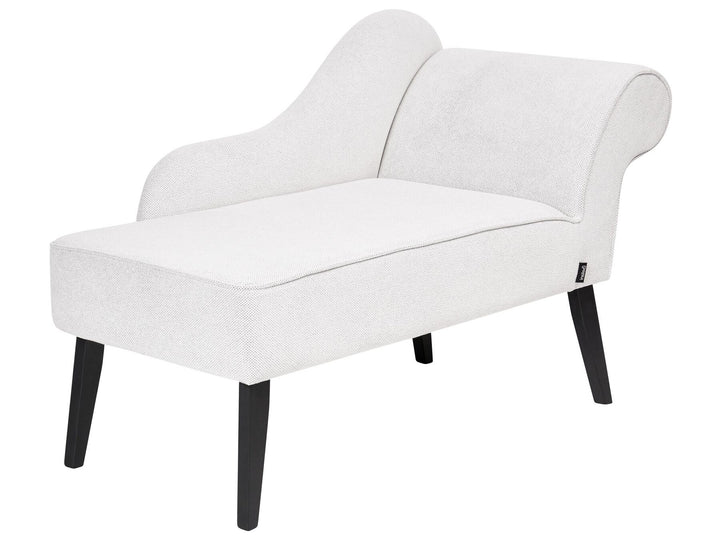 Biarritz Right Hand Fabric Chaise Lounge White