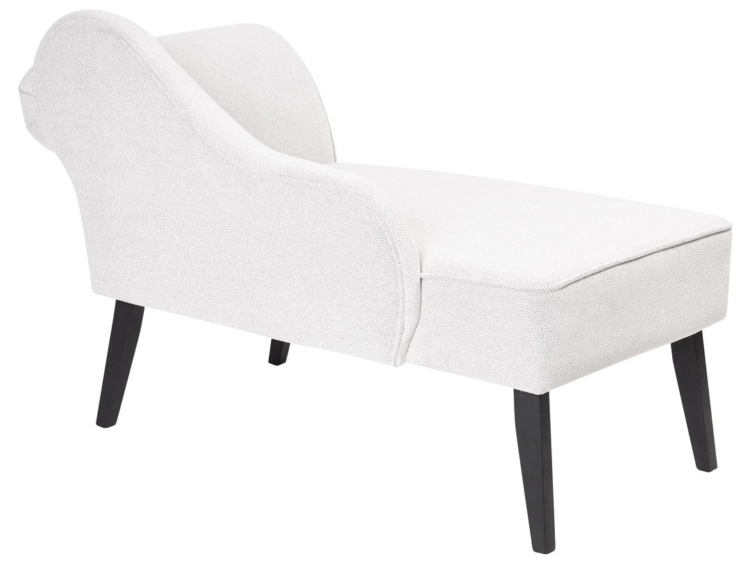 Biarritz Right Hand Fabric Chaise Lounge White