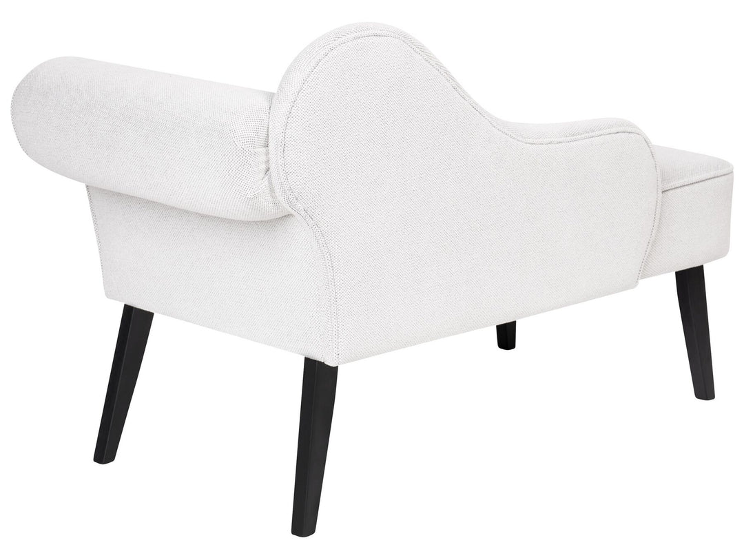 Biarritz Right Hand Fabric Chaise Lounge White