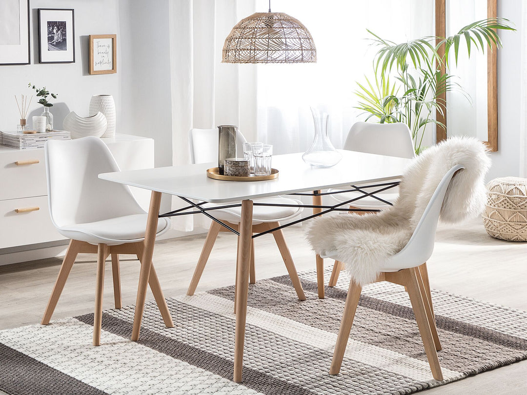 Biondi Dining Table 140 x 80 cm White