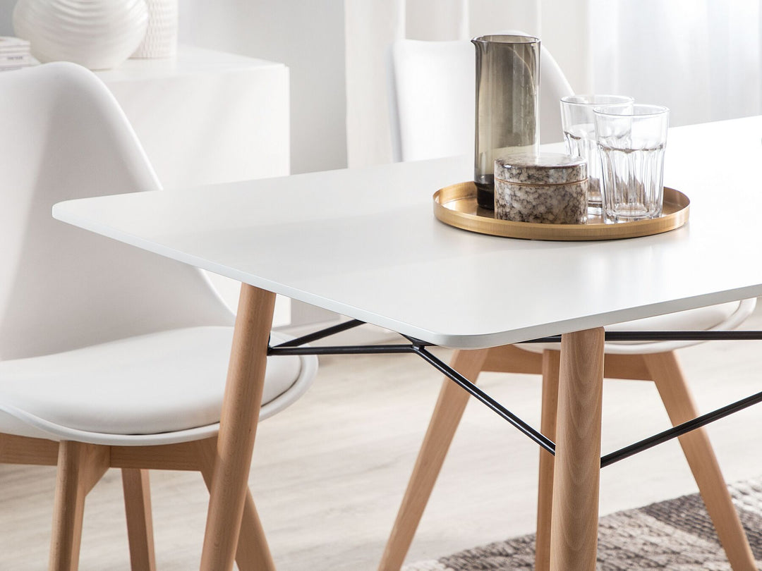 Ameila Dining Table 140 x 80 cm White