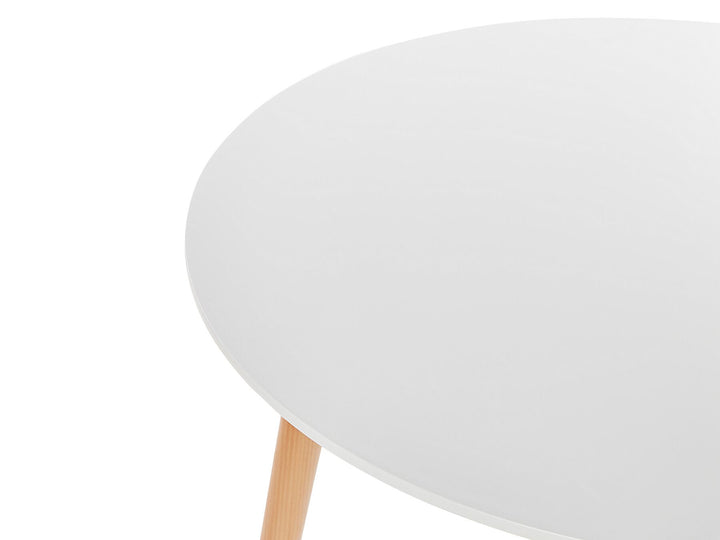 Conklin Round Dining Table ⌀ 80 cm White