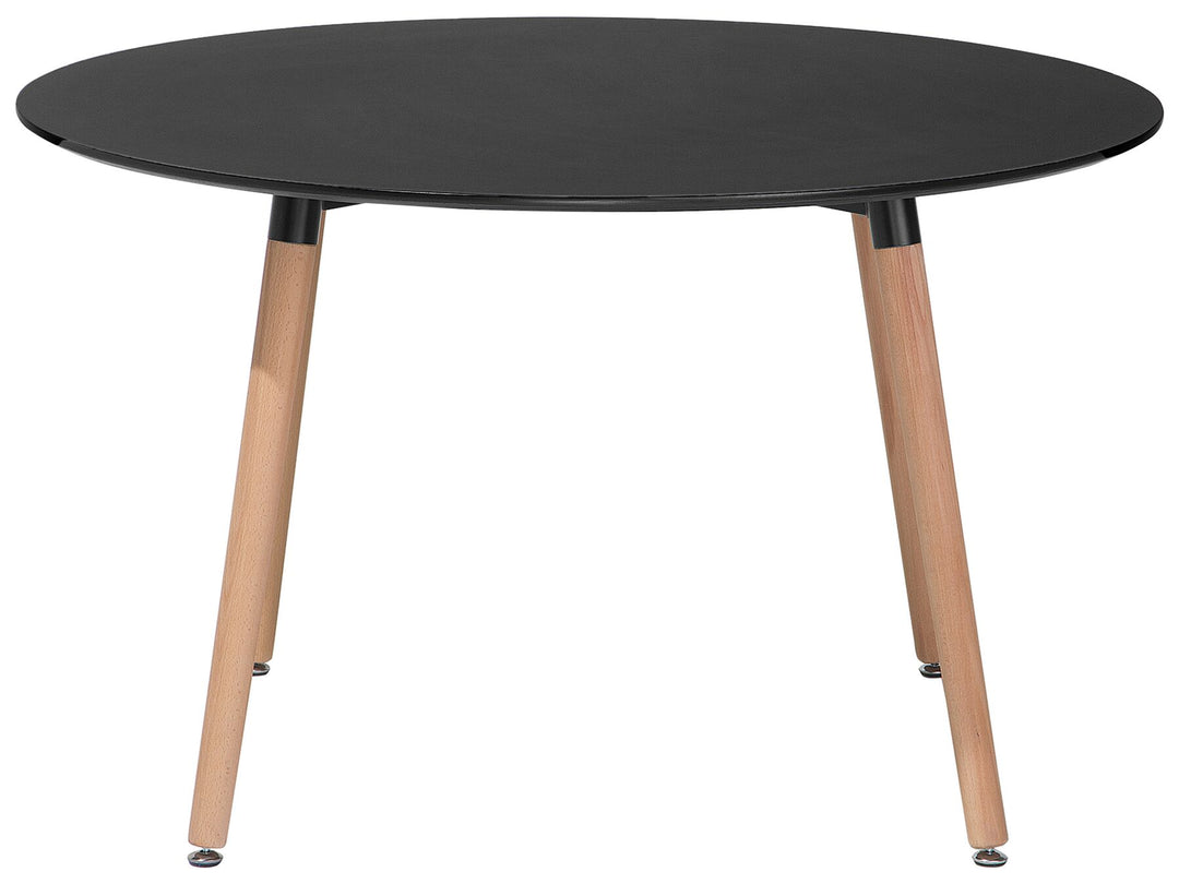 Bovio Round Dining Table ⌀ 120 cm Black