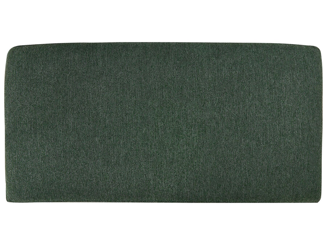 Breda Right Hand 2 Seater Fabric Corner Sofa Dark Green