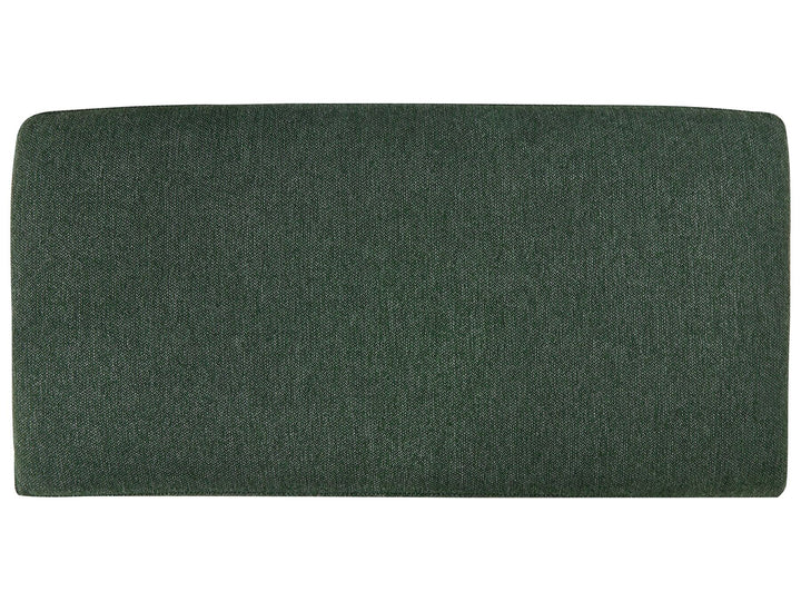 Breda Left Hand 2 Seater Fabric Corner Sofa Dark Green