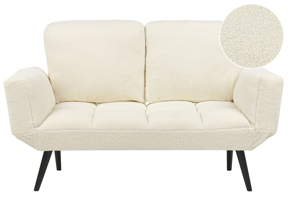 Brekke Sofa Bed Off-White Boucle