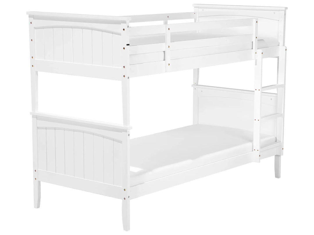 Bunk Bed Pine Wood  90 x 200 cm (EU Single) White Dorado