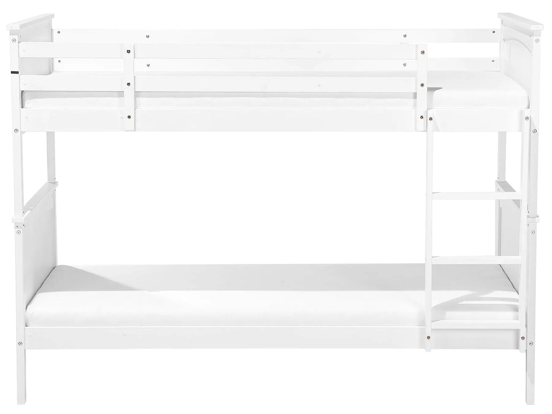 Bunk Bed Pine Wood  90 x 200 cm (EU Single) White Dorado