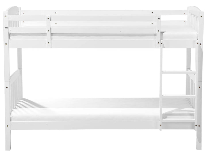 Bunk Bed Pine Wood 90 x 200 cm (EU Single) White  Ross