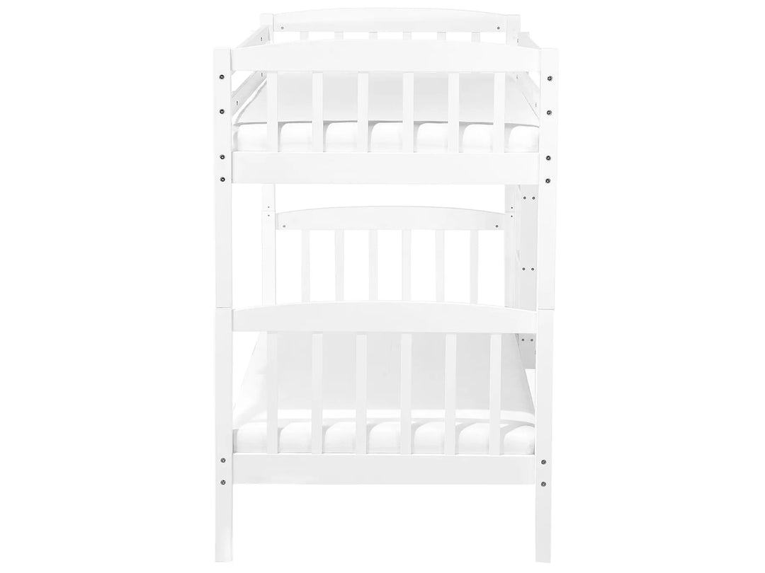 Bunk Bed Pine Wood 90 x 200 cm (EU Single) White  Ross