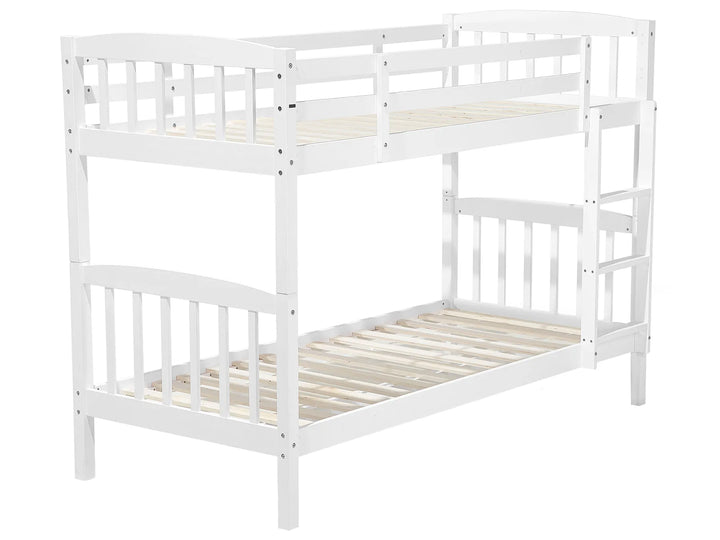Bunk Bed Pine Wood 90 x 200 cm (EU Single) White  Ross