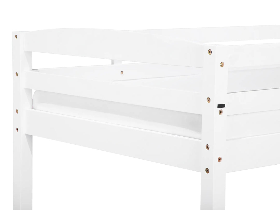 Bunk Bed Pine Wood Regat 90 x 200 cm (EU Single) White