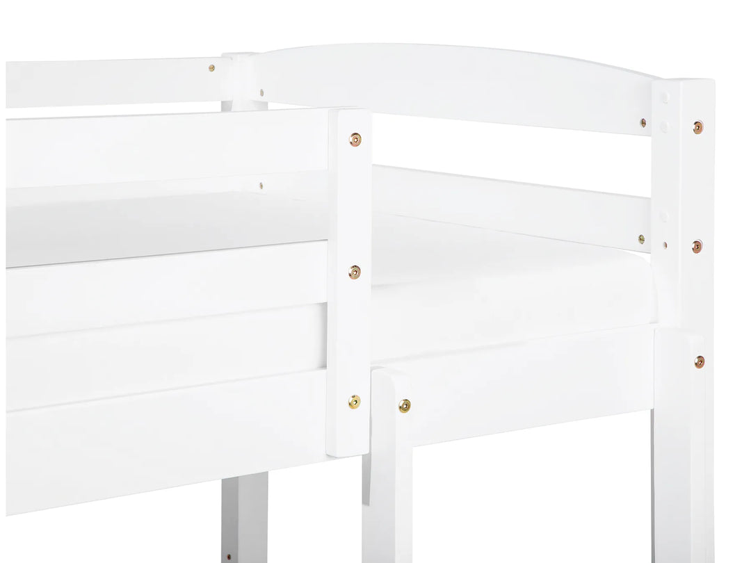 Bunk Bed Pine Wood Regat 90 x 200 cm (EU Single) White
