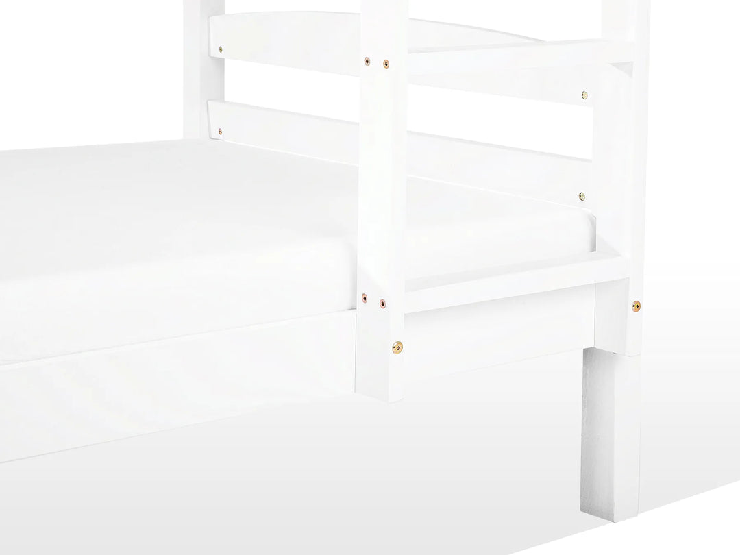 Bunk Bed Pine Wood Regat 90 x 200 cm (EU Single) White