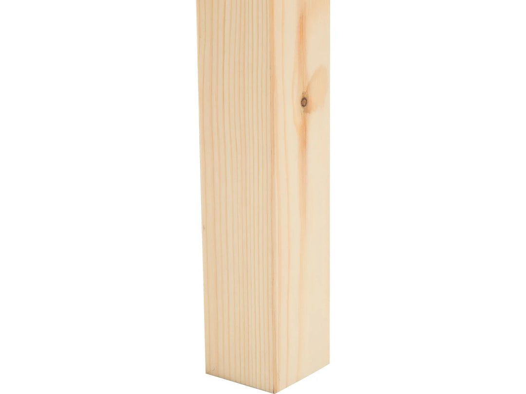 Bunk Bed Pine Wood Revin 90 x 200 cm (EU Single) Light Brown