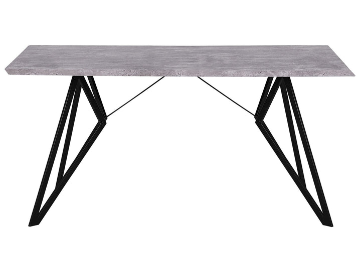 Alayna Dining Table 160 x 90 cm Concrete Effect