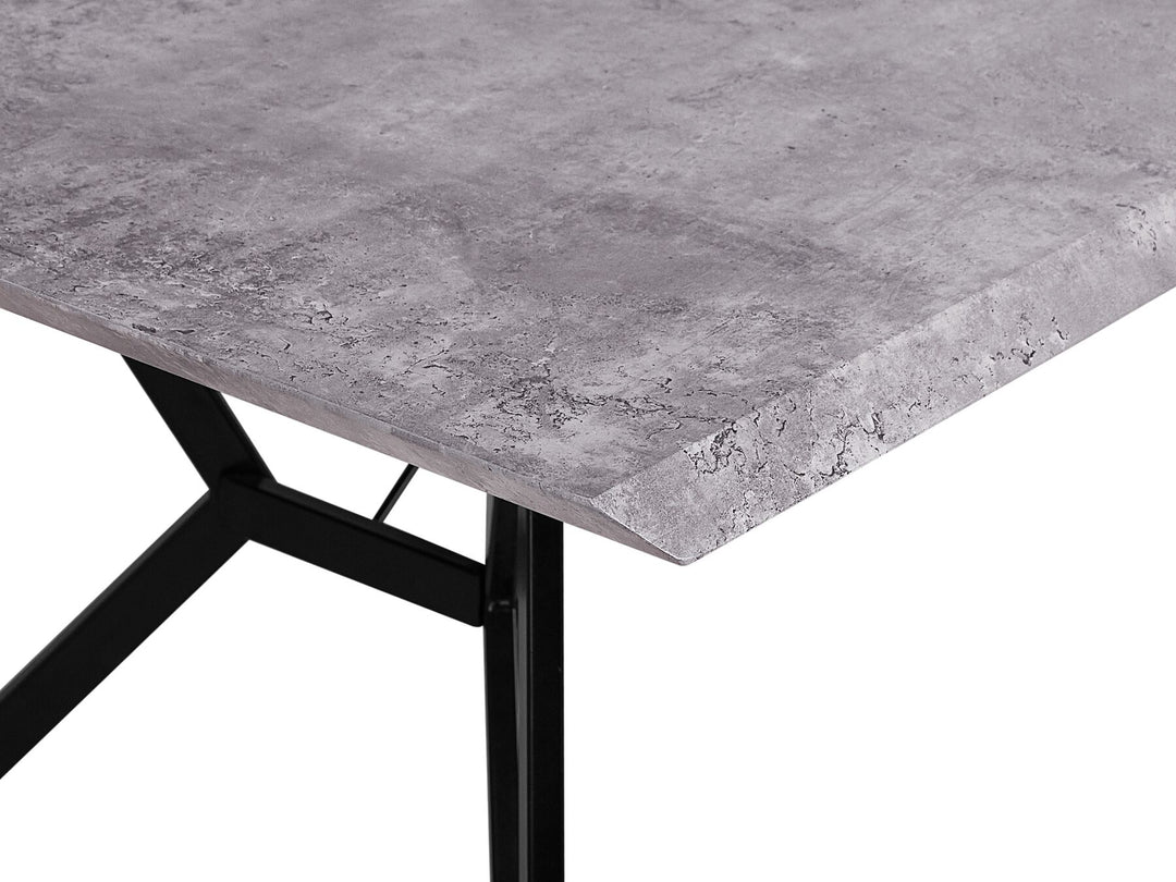 Alayna Dining Table 160 x 90 cm Concrete Effect