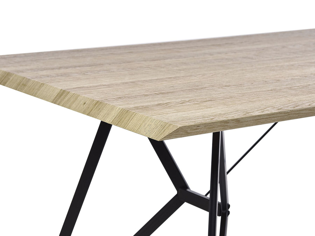 Alayna Dining Table 160 x 90 cm Light Wood