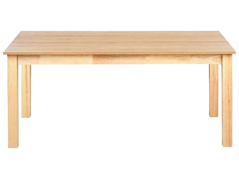 Extending Conference Table 100 cm x 180/280 cm Light Ash Wood Diehl