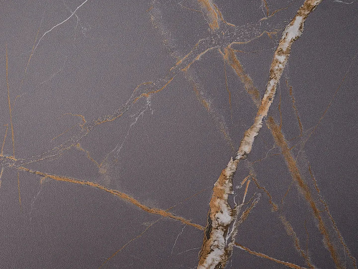 Conference Table 90 cm x 180 cm Grey Marble Imron