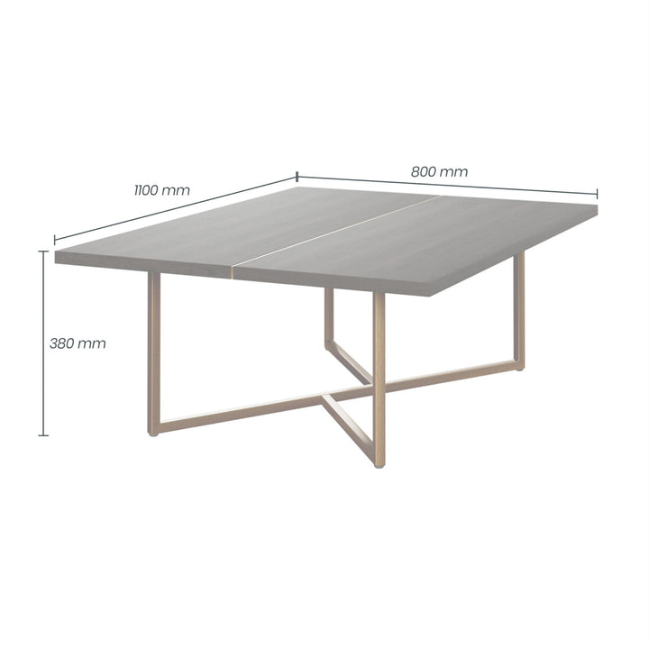 D.I.Designs Overbury Rectangular Coffee Table Bronze
