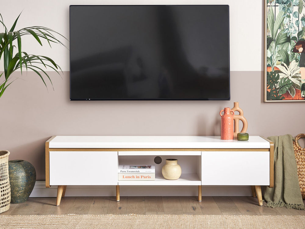 TV Stand White Custer